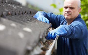 cleaning and inspecting Threelows roofs