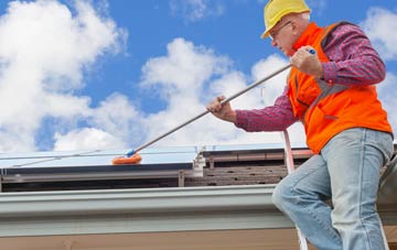 Threelows soft wash roof cleaning